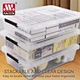 Transparent Under Bed Towels Clothes Containers